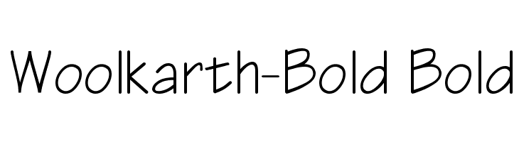 Woolkarth-Bold Bold  नि: शुल्क फ़ॉन्ट्स डाउनलोड