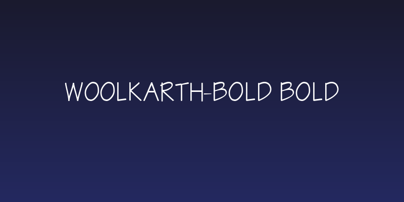 Woolkarth-Bold Bold Social Header