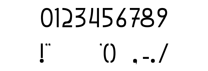 Woomble Font OTHER CHARS