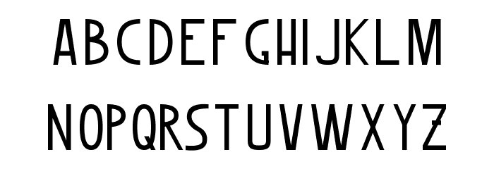 Woomble Font LOWERCASE