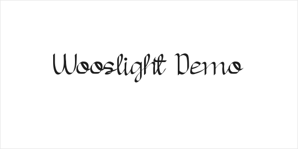 Wooslight Demo Logo