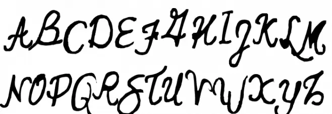Woozy Wobble Demo Schriftart Groß