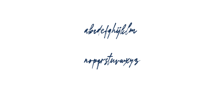 WordSignature Lowercase