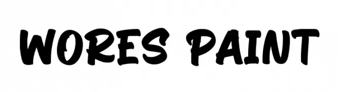 Wores Paint  Скачать бесплатные шрифты