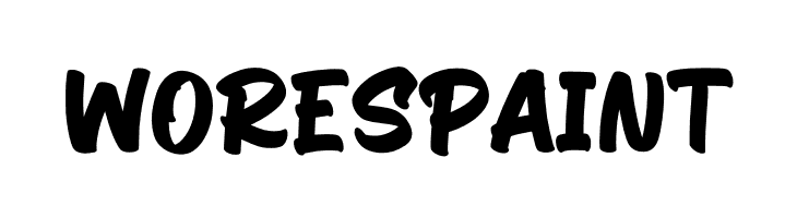 Wores Paint  font caratteri gratis