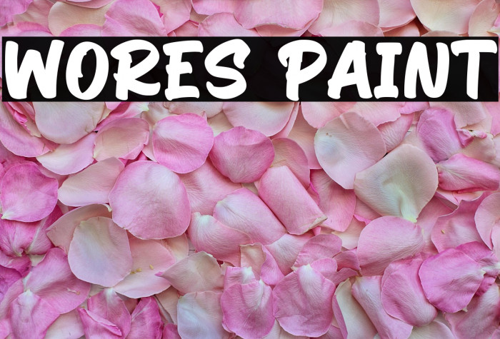 Wores Paint Example 1