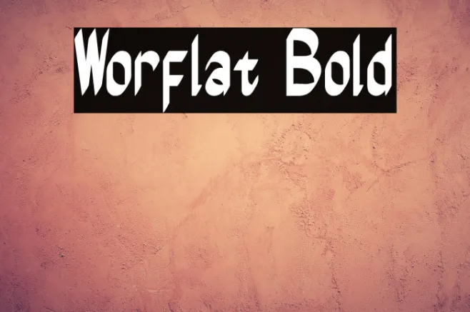 Worflat Bold Example 3