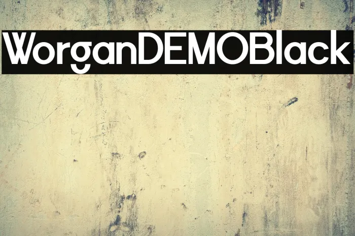 Worgant DEMO Black Example 3