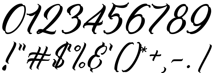 Work In Progress Font OTHER CHARS