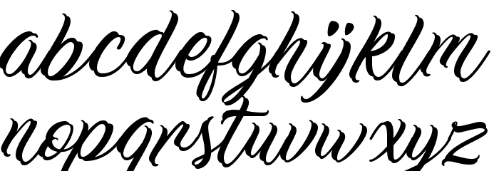 Work In Progress Font LOWERCASE