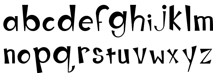 Work Or Spoon Font LOWERCASE