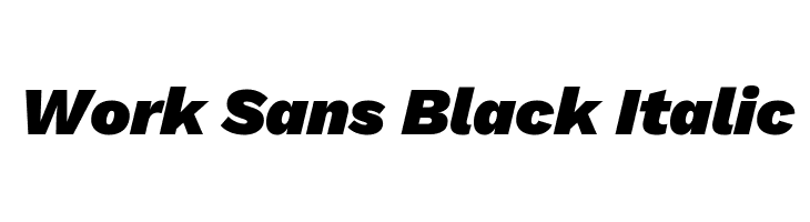 Шрифт blacker sans