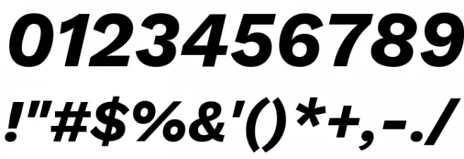 Work Sans Bold Italic Font OTHER CHARS