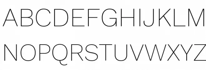 Work Sans ExtraLight Шрифта ВЕРХНИЙ