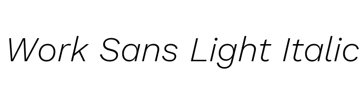 Light sans