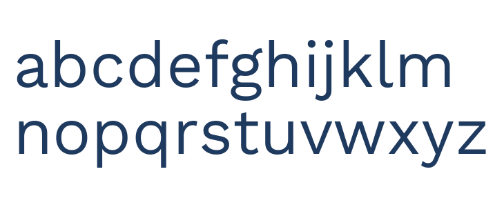 Work Sans Regular1 Lowercase