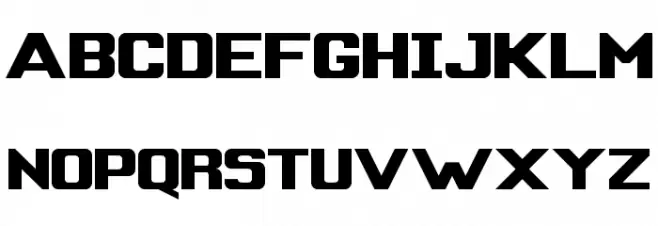 Work of Fortress Regular Polices MAJUSCULES