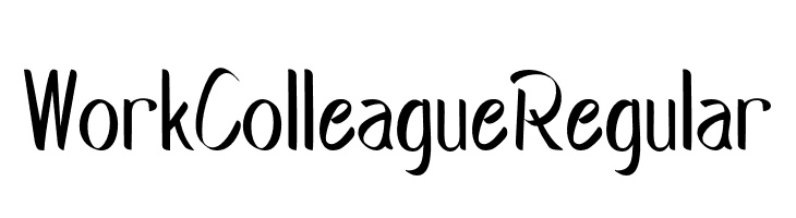 WorkColleagueRegular  لخطوط تنزيل