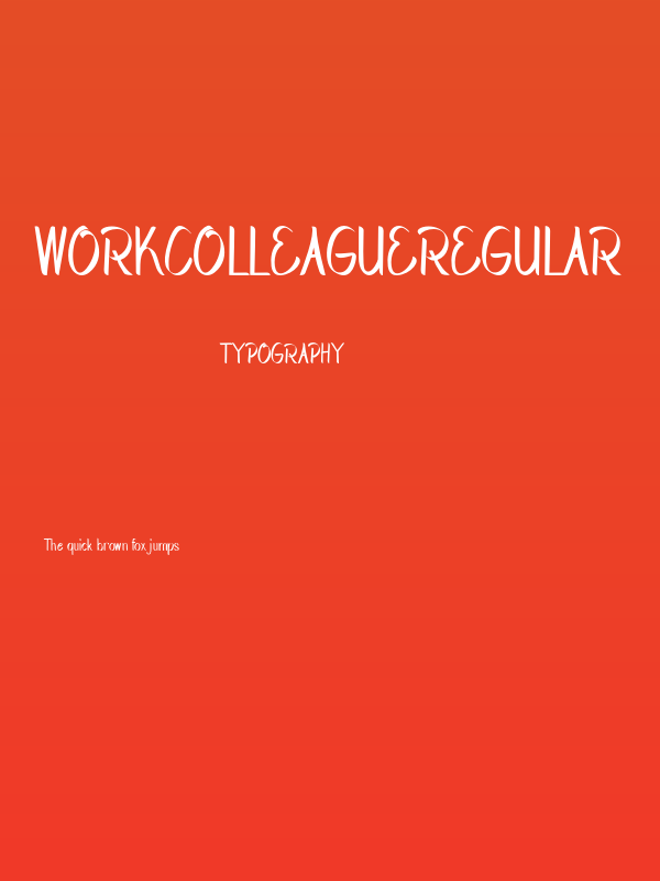 WorkColleagueRegular Poster