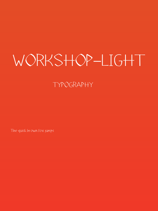 WorkShop-Light Poster