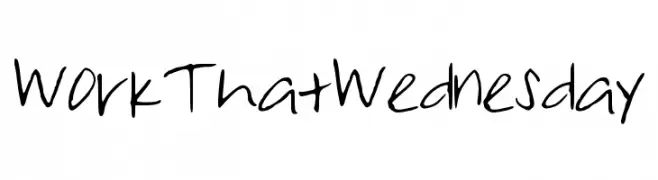 WorkThatWednesday  font caratteri gratis