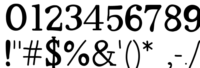 Workaholic Font OTHER CHARS