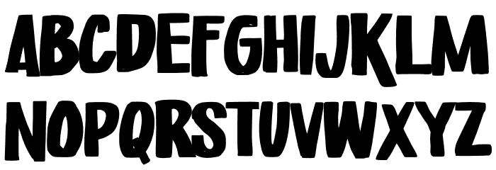 Worker Class Font LOWERCASE