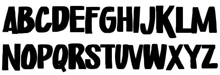 Worker Class Font LOWERCASE