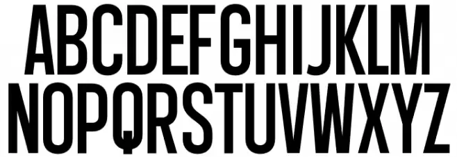 Workforce Sans PERSONAL USE Regular Schriftart Groß