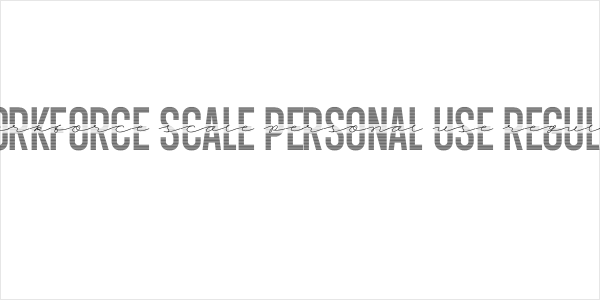 Workforce Scale PERSONAL USE Regular Logo