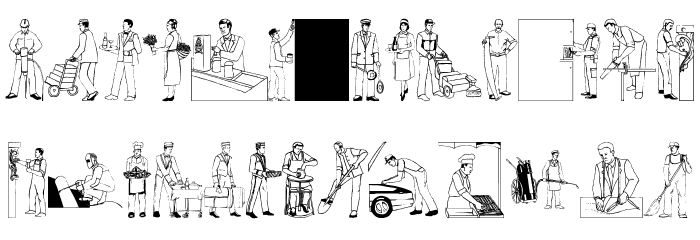 WorkingClassHero-One Font LOWERCASE