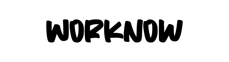 Worknow  Frei Schriftart Herunterladen