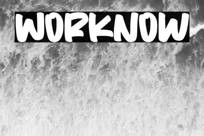 Worknow Font examples