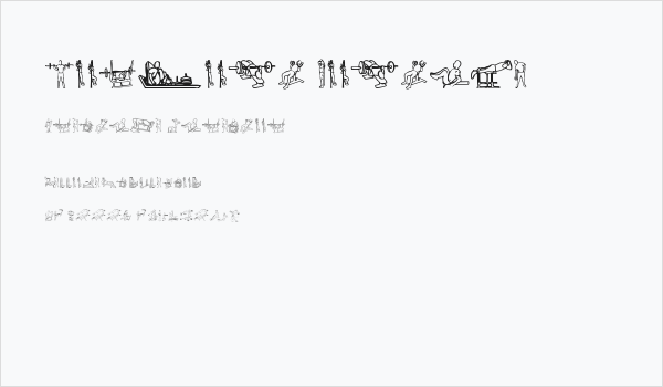 Workout Routine Business Card