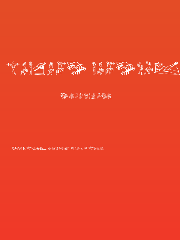 Workout Routine Poster