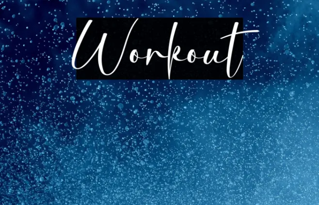 Workout Example 1