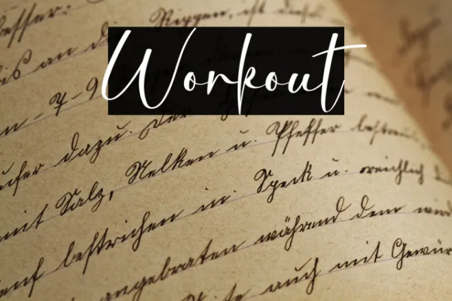 Workout Example 2