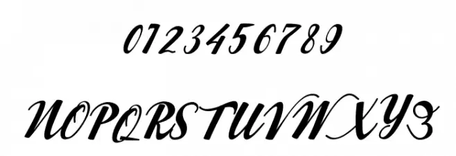 Workside Slant [Demo] Font OTHER CHARS