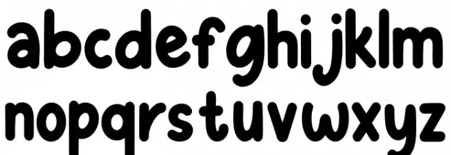 Workspace Font LOWERCASE