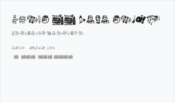 World 77 mini draws Business Card