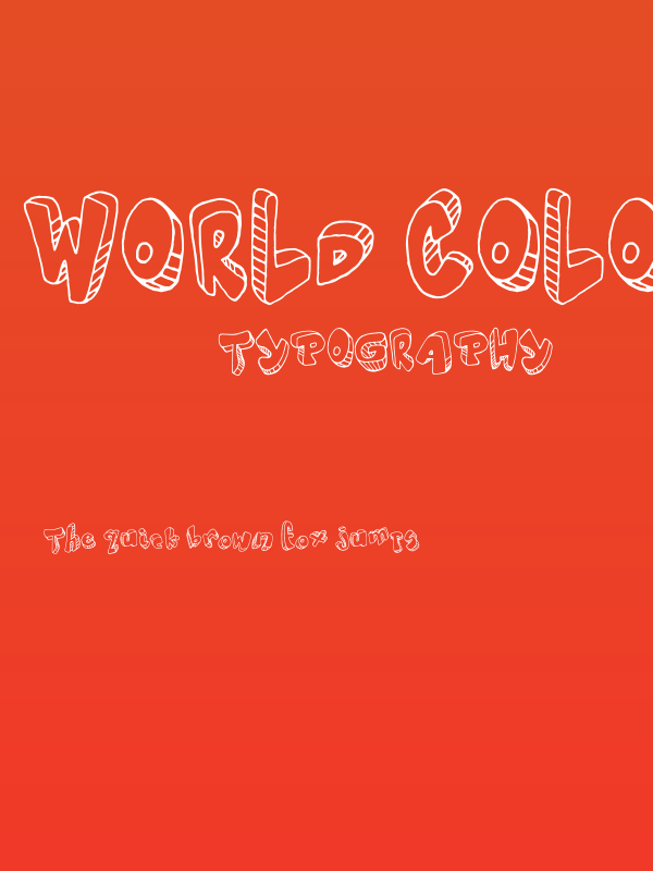 World Colors Poster