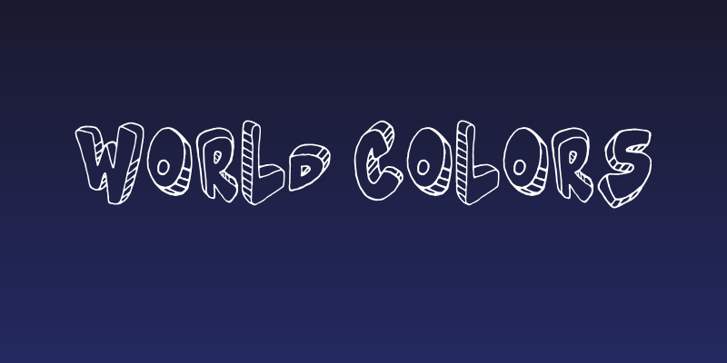 World Colors Social Header