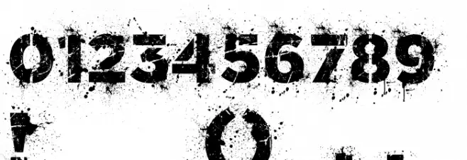 World Conflict Regular Font OTHER CHARS