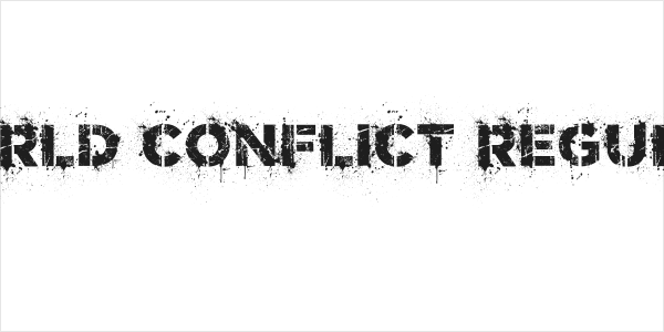 World Conflict Regular Logo