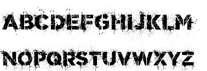 World Conflict Regular Font LOWERCASE