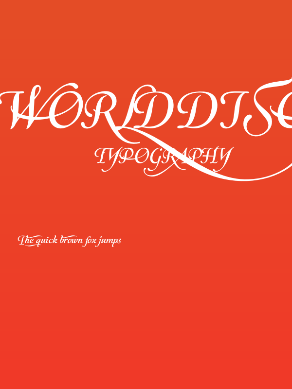 World Discovery Four PERSONAL Regular Poster