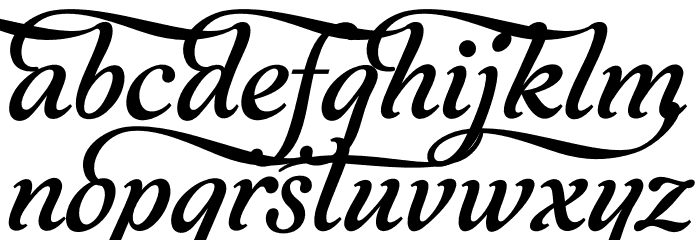 World Discovery Six PERSONAL Regular Font LOWERCASE