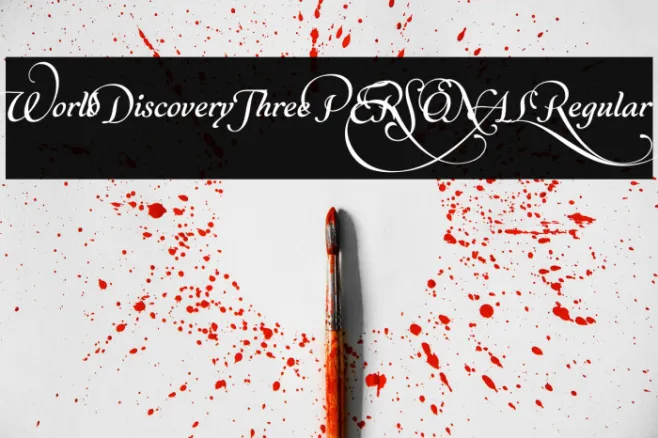 World Discovery Three PERSONAL Regular Example 3