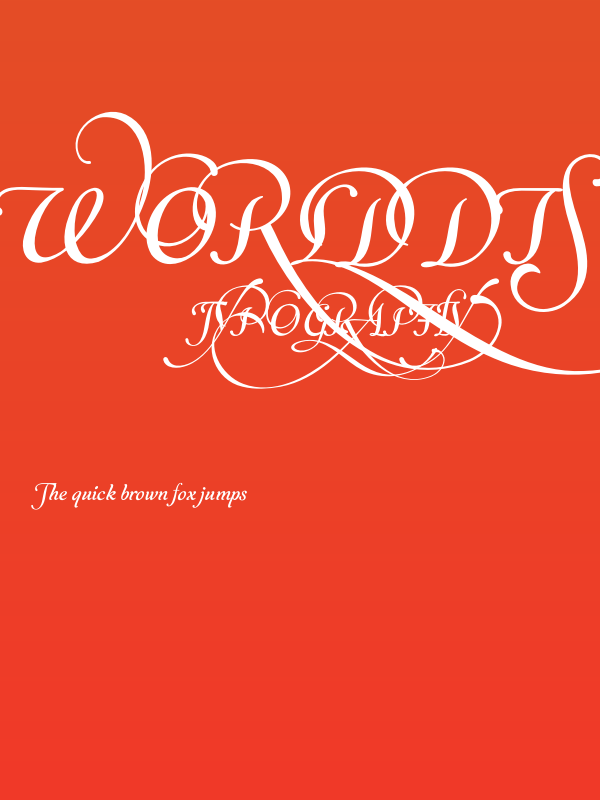 World Discovery Three PERSONAL Regular Poster