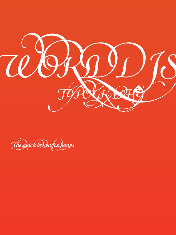 World Discovery Two PERSONAL Regular Poster